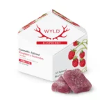 Raspberry Sativa Enhanced Gummies | 100mg in Chelsea