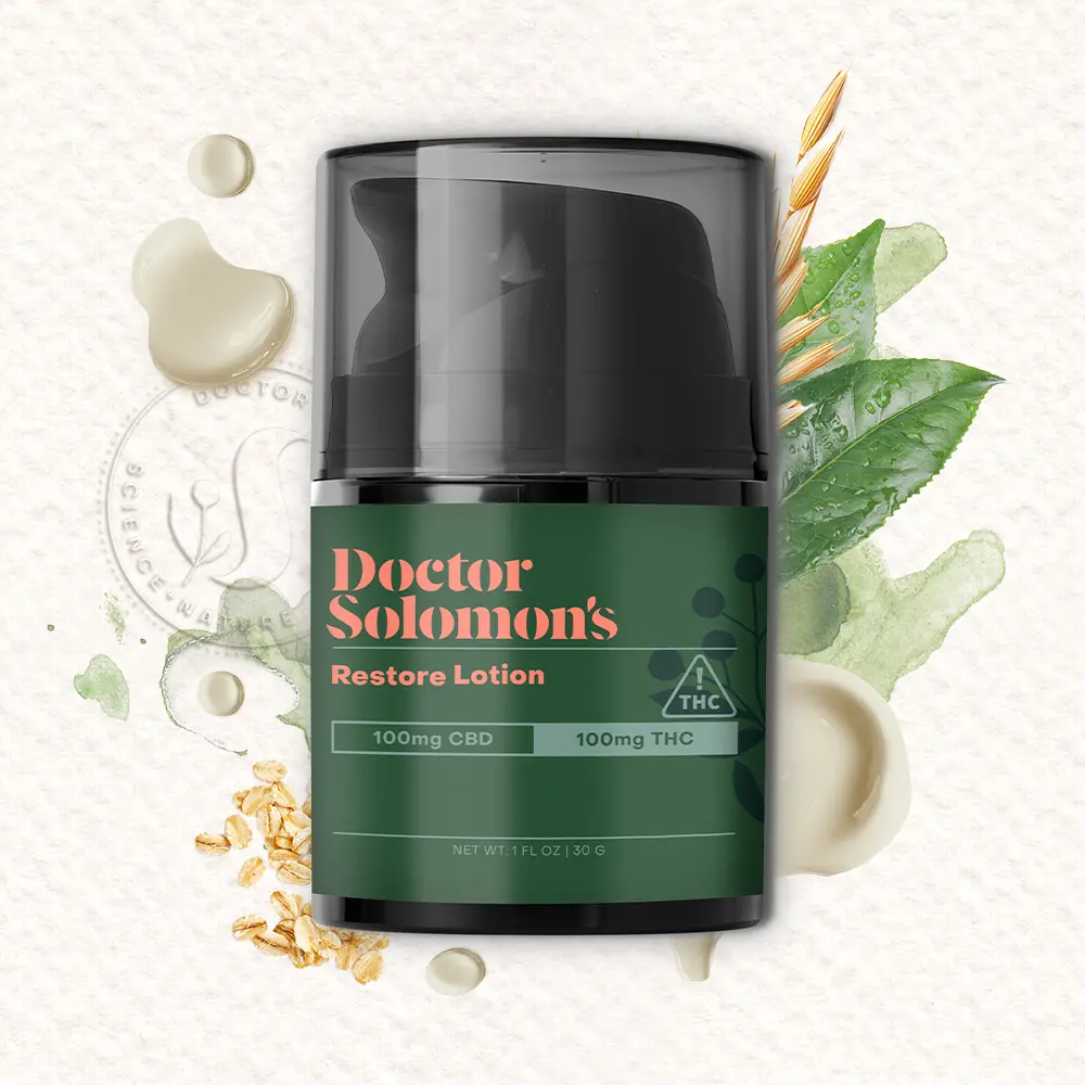 download - 2026-01-27T084240.584 1:1 Restore Lotion (100mg CBD/100mg THC) in Chelsea - Image 1