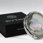 Organic Glass Ashtray - Clear/Iridescent in Chelsea