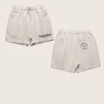 Sweat Shorts Embroided Logo - Cream [L] in Chelsea